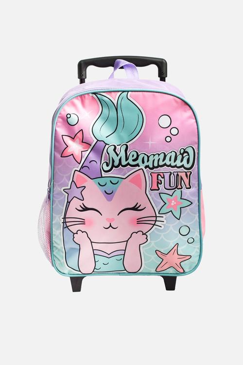 Meowmaid Trolley Bag - pink