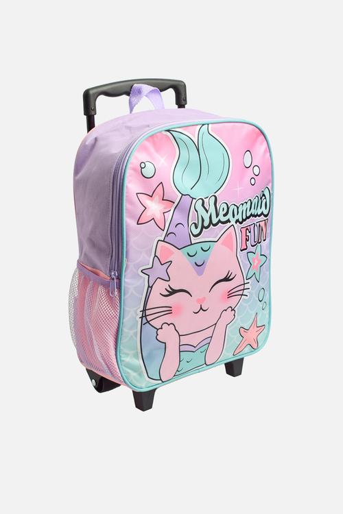 Meowmaid Trolley Bag - pink
