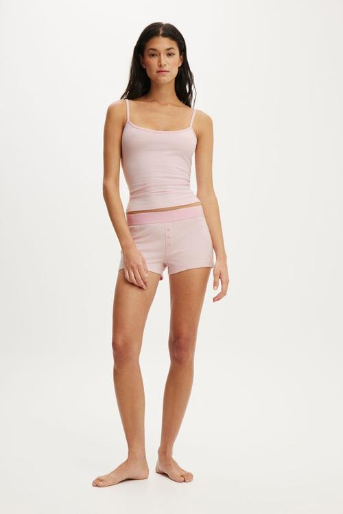 Dreamy soft boyshort - aries stripe soft cherry