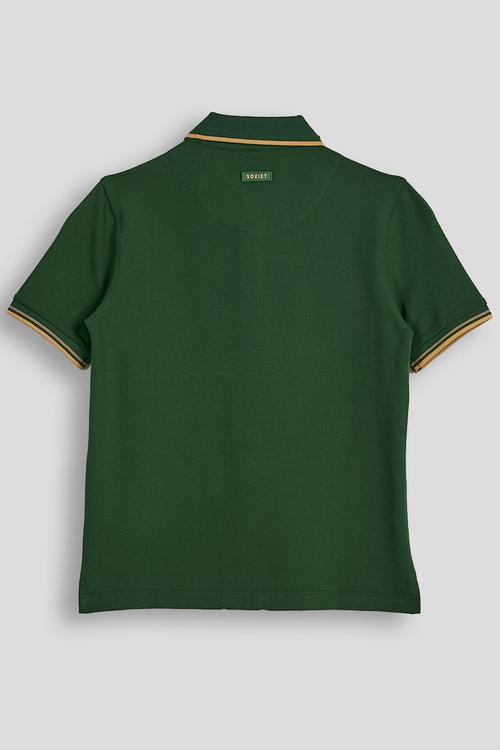 Boys Fashion Golfer - Bottle Green