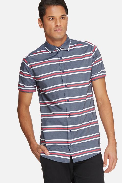 Stripe slim fit shirt