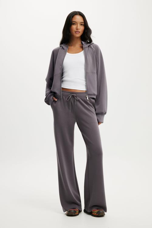 Ultimate Soft Wide Leg Pant - Violet Grey