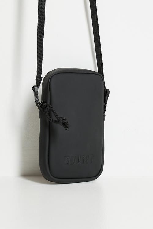 Beale Unisex PU Phone Bag - Black