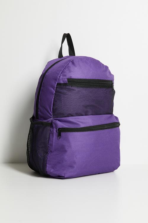 Fashion Backpack - Dark Purple
