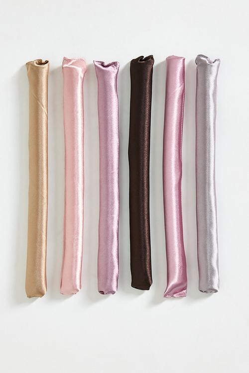 Heatless Curling Set 6 Piece - Shades of Pink