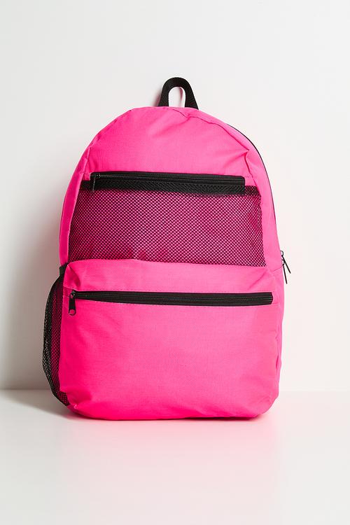 Fashion Backpack - Lumo Pink