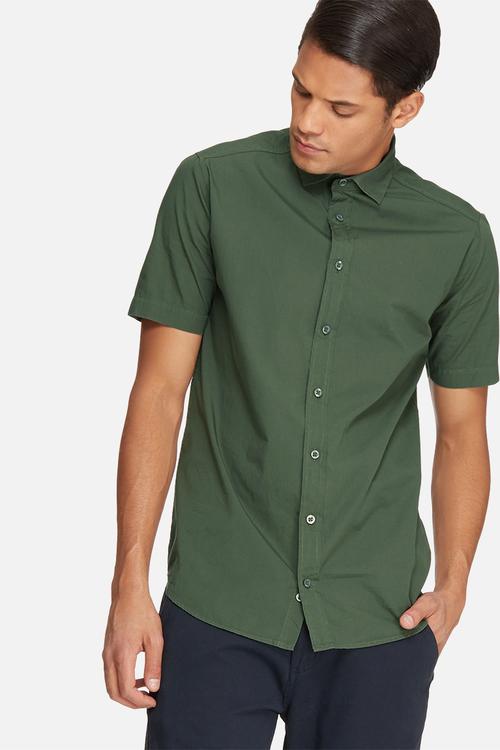 Poplin slim fit shirt