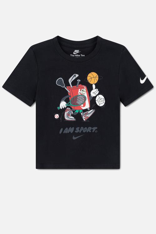 Nkb I Am Sport Boxy Graphic Tee - Black