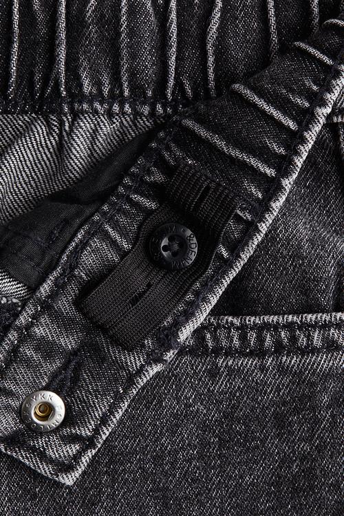 Relaxed tapered fit jeans - dark grey -