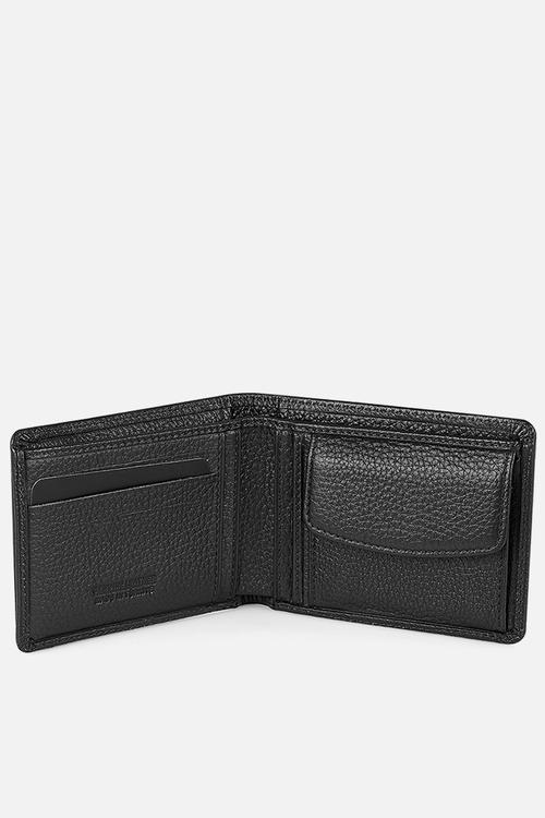 Genuine Leather Wallet Dkl1320-1 - Black