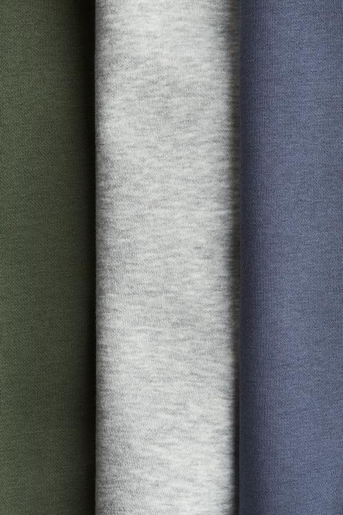 3-Pack brushed-inside sweatshirts - multi