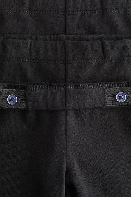 3-Pack brushed-inside jersey leggings - black