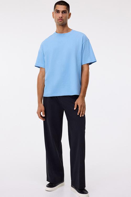 Relaxed fit t-shirt - light blue