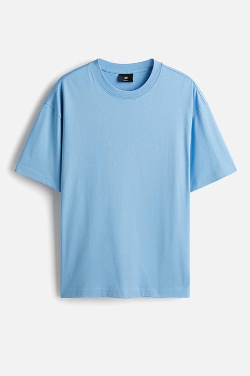 Relaxed fit t-shirt - light blue