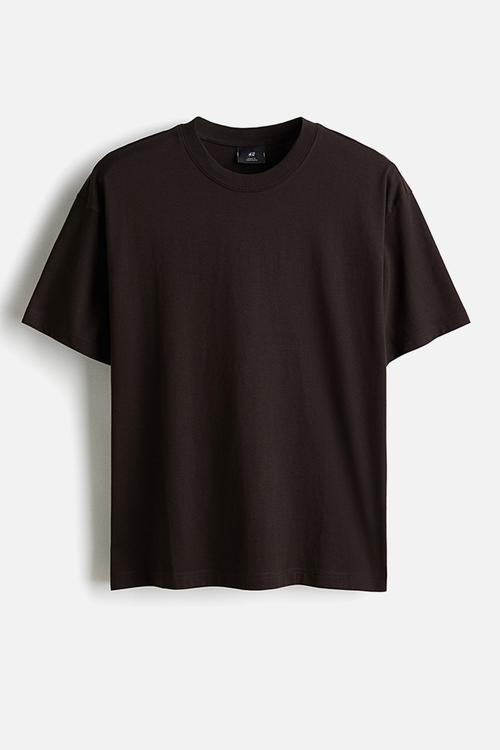 Relaxed fit t-shirt - brown