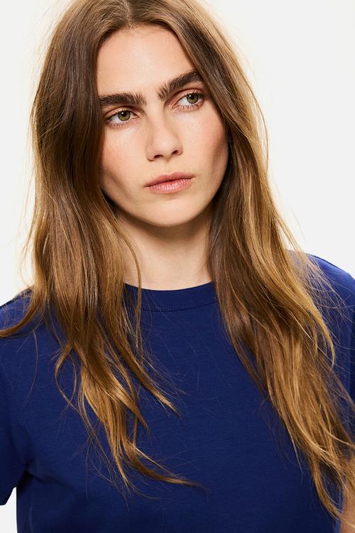 Cotton t-shirt - blue