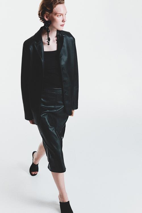 Midi skirt - black