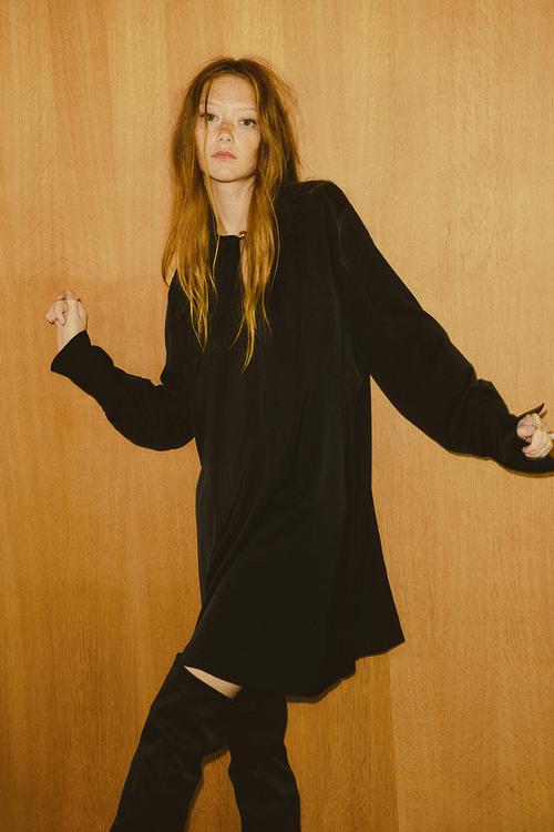 Tunic dress - black