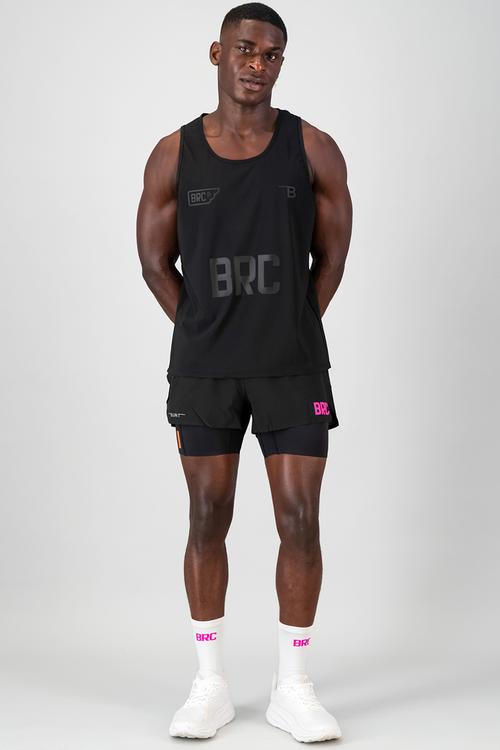 Sprintracer men's 2-in-1 pro short - black