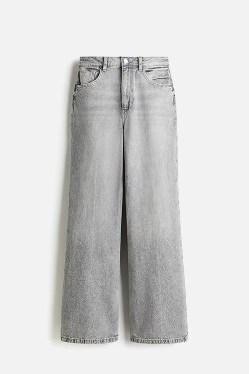 Wide ultra high jeans - grey