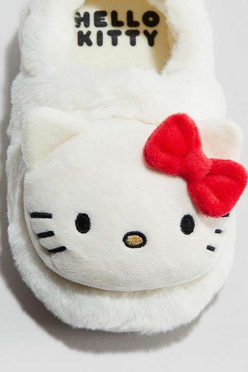 Soft slippers - multi,white