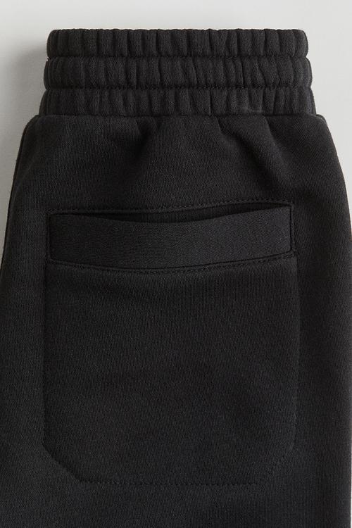 Cargo joggers - black
