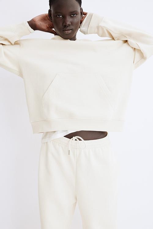 Hoodie - light beige