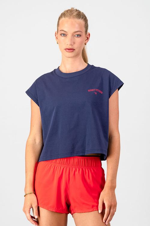 Varsity Tank - Navy