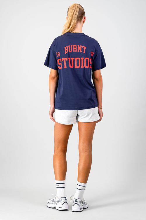 Academy Oversized Tee - Navy