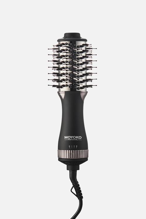 One Step Mini  Hot Air Blowbrush Hair Dryer - Black