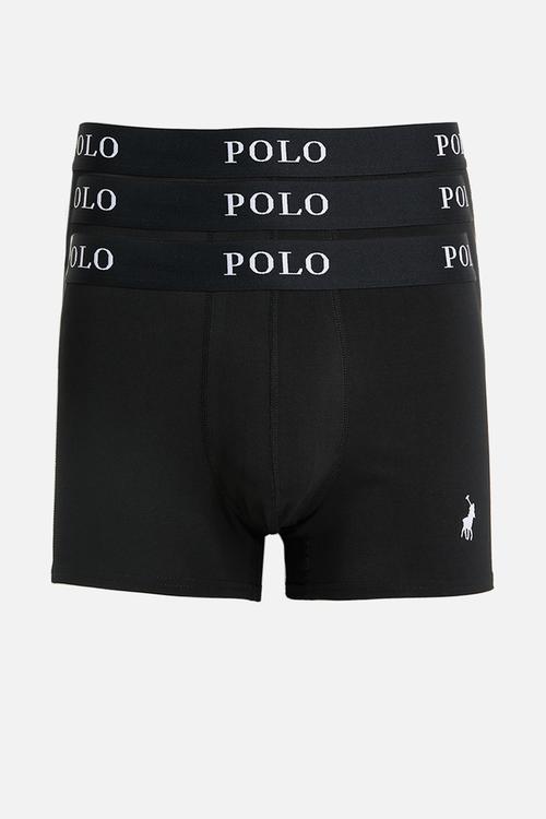 Basic Knit Boxer 3 Pack - Black