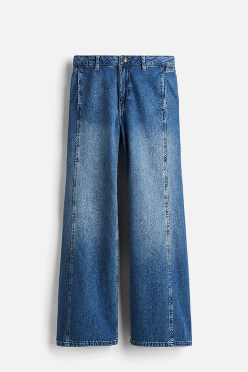 Wide regular jeans - denim blue