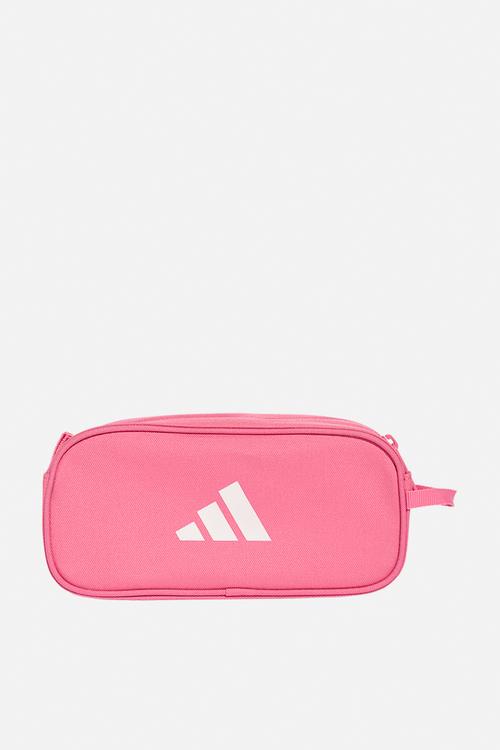 Back-To-School Single Zip Pencil Case - Pink Fusion/White