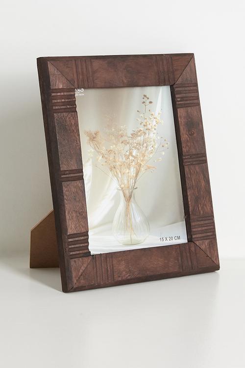 Rustic Mango Wood Frame Style 2 - Walnut