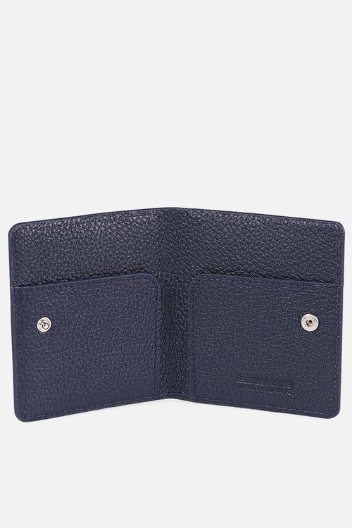 Geniune Leather Wallet Dkl5239-2 - Navy