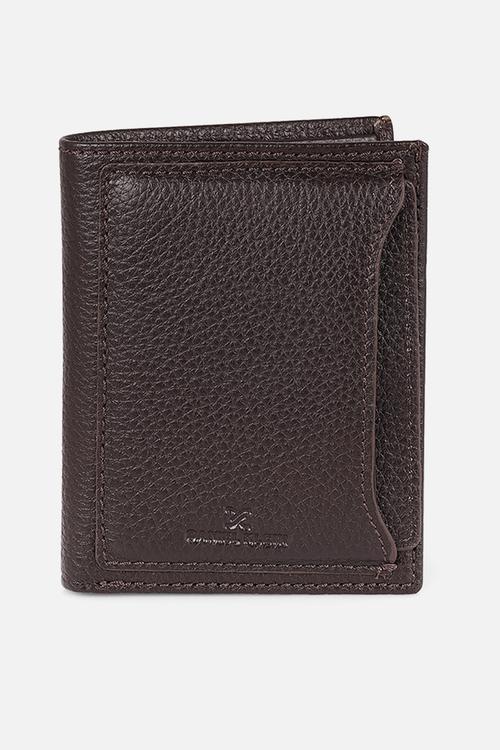 Geniune Leather Wallet Dkl1353-3 - Brown