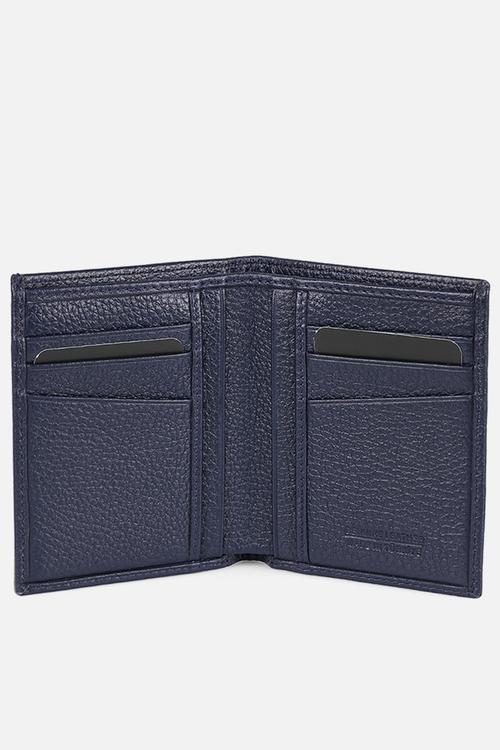 Geniune Leather Wallet Dkl1353-2 - Navy