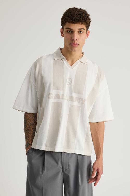 Open Gallery Cropped Sports Jersey - Og Cloud/Pumice Gallery City