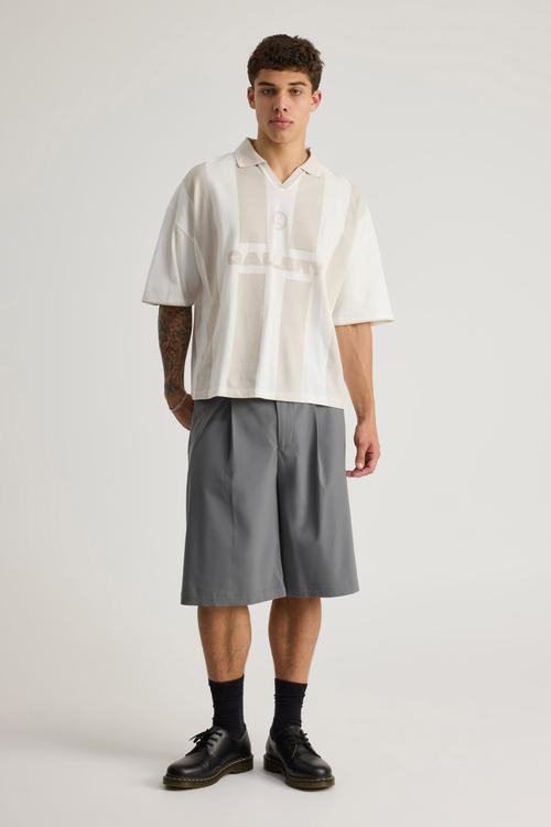 Open Gallery Cropped Sports Jersey - Og Cloud/Pumice Gallery City