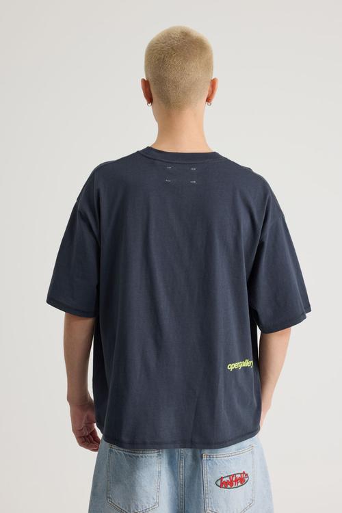 Open Gallery Box Fit T-shirt - Og Seal/Open Gallery Logo
