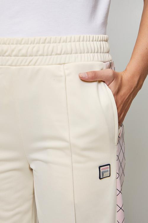 Keshia Pants - Antique White/ Pale Lilac