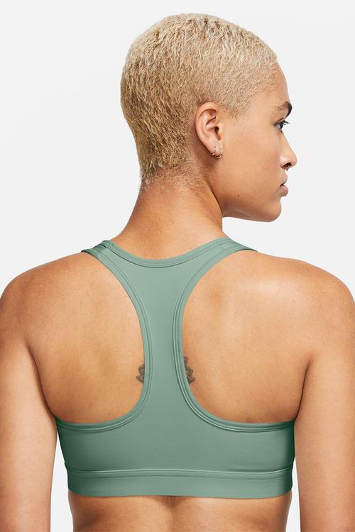 W Nk Swsh Med Spt Bra - Steam/White