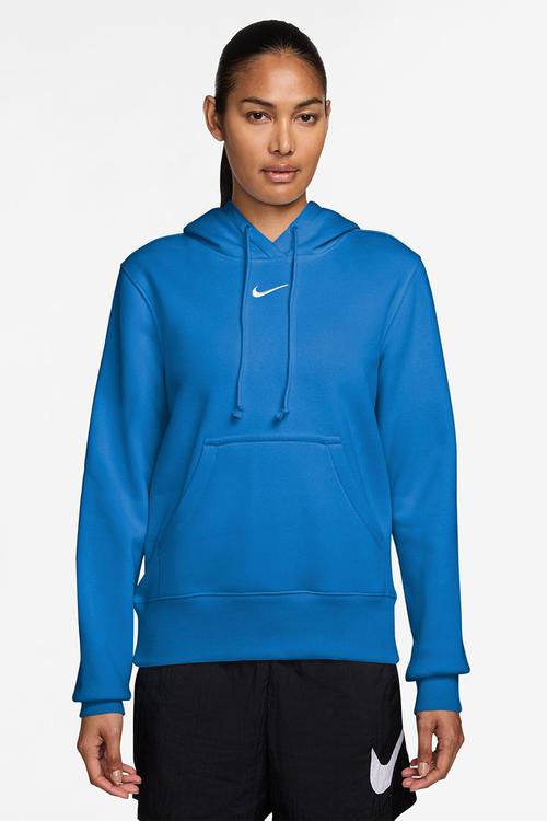 W Nsw Phnx Flc Std Po Hoodie - Lt Photo Blue/Sail