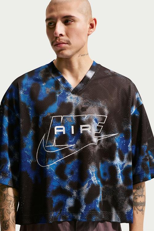 NIKE AIR Football  AOP Jersey - Blue