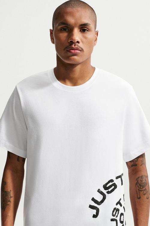 NSW STD Spiral  Just Do It Tee  - White