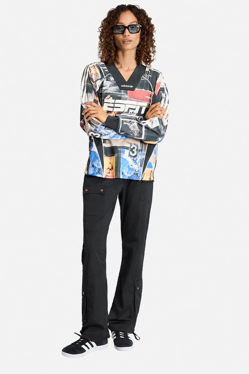 Mesh Gfx Jersey Ls - Multi Color