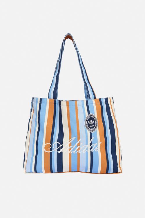 Canvas Tote Bag - Off White/Crystal Sky