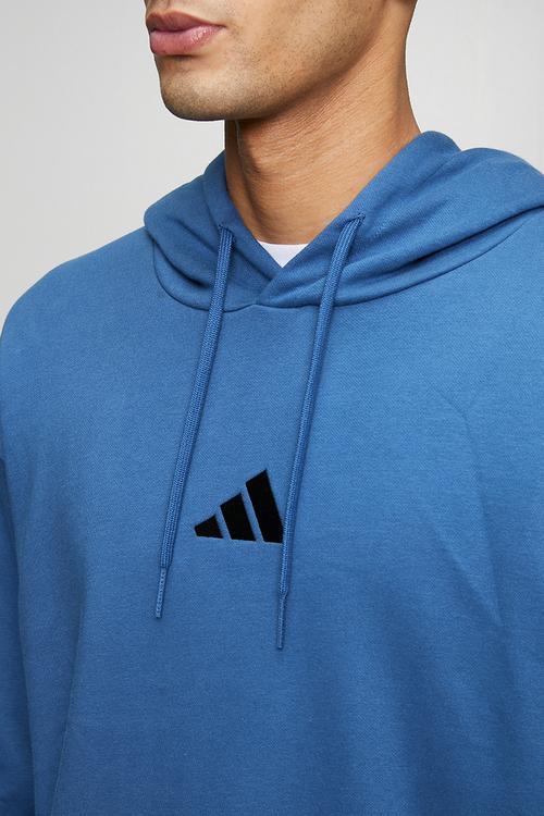 FeelCozy FL Hoody - Dusky petrol Blue  / black