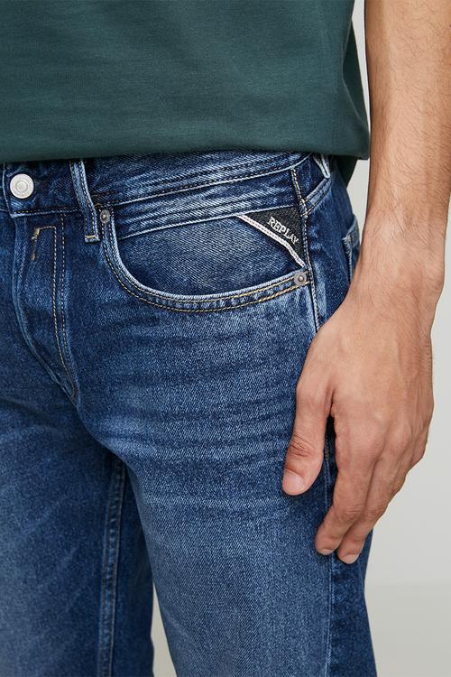 12 Oz Cotton Denim Jean - Blue Indigo 