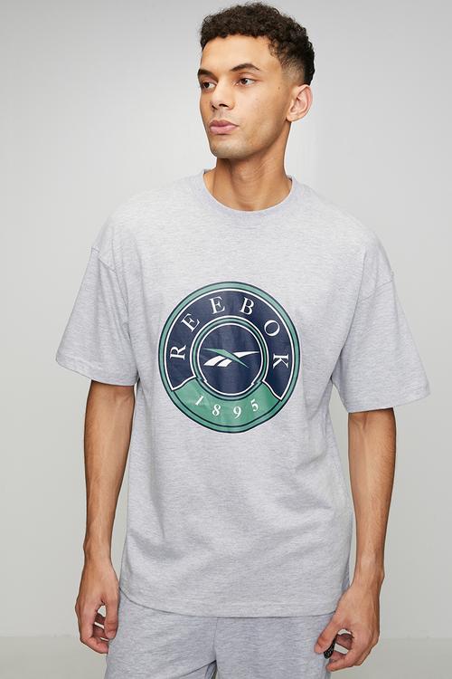 LAWN CLUB T-SHIRT - ATHLETIC GREY MARL